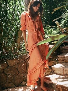 FP Oh So Romantic Maxi Dress, XL